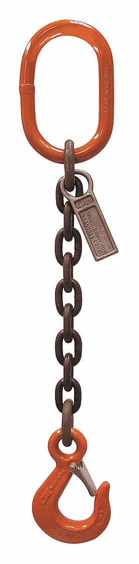 Chain Sling 9/32 in Size G100 6 ft L SOS