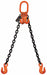 Chain Sling 3/8 in Size G100 20 ft L DOG