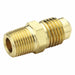 Strt Brass Flared 3/4 in Threaded