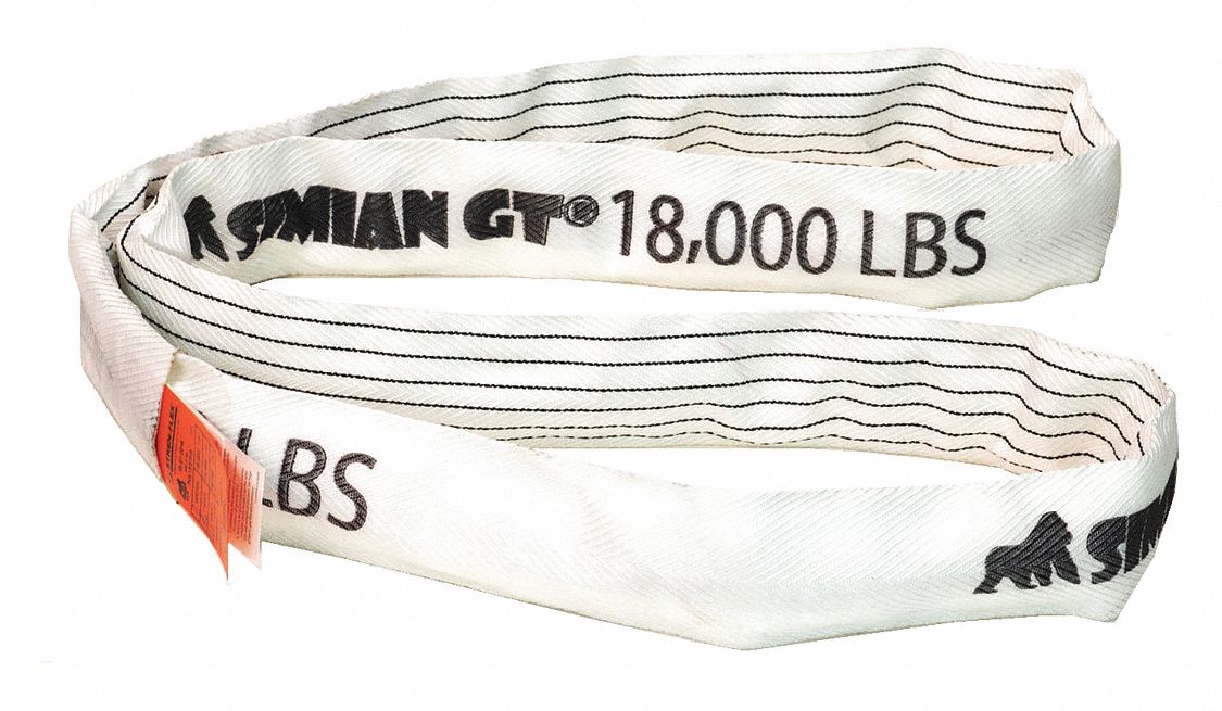 Round Sling Endless 8 ft L 36 000 lb Cap