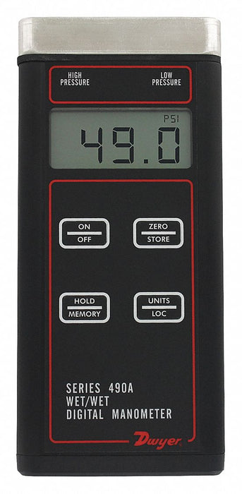 Hydronic Manometer 0 to 30 psi LCD