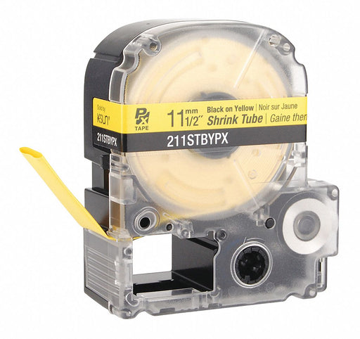 SleeveLabel Yellow Polyolefin 1/2inW