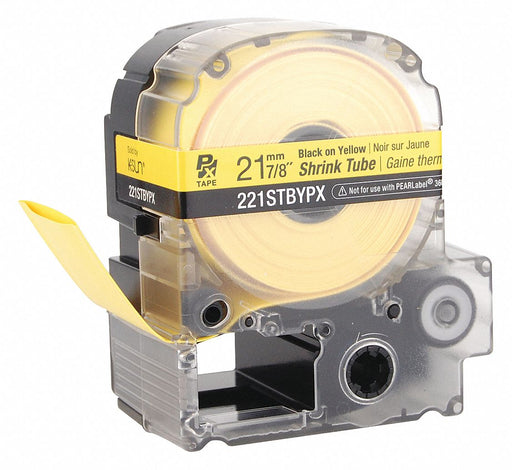 SleeveLabel Yellow Polyolefin 7/8inW