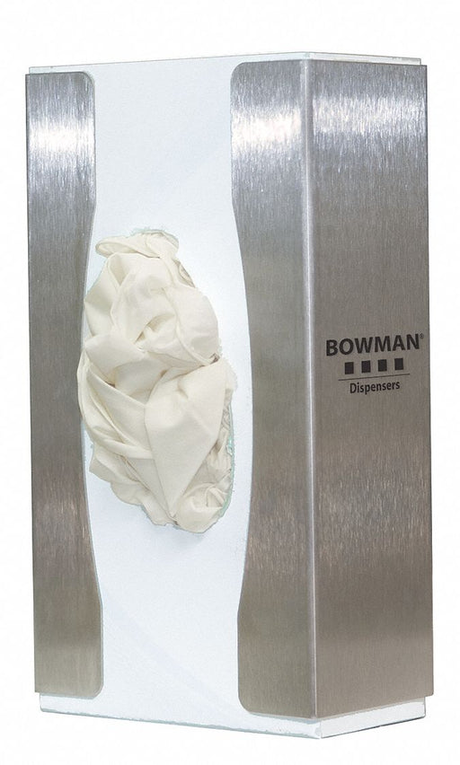 GloveDispenser Silver WallMount SS