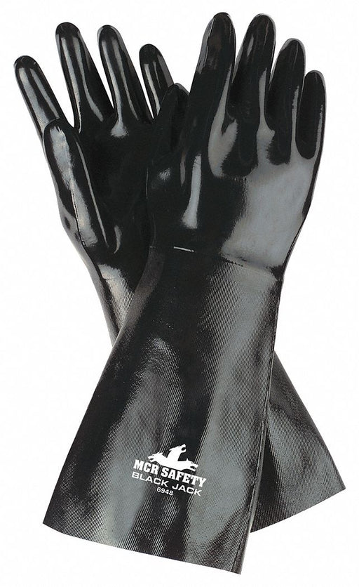 Chemical Gloves L 18 L Blk PR
