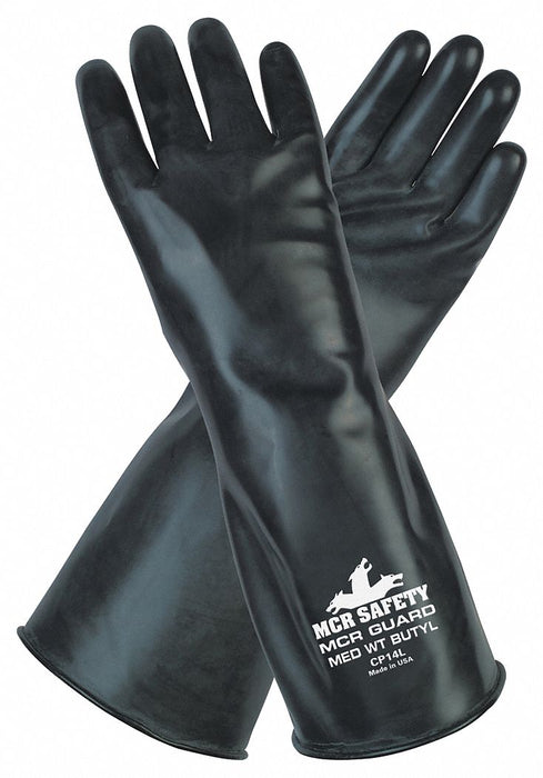 J4422 Chemical Gloves S 14 in L Blk PR