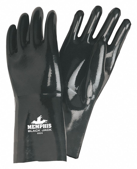 ChemResistantGloves Blk Gauntlet L PR