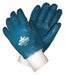 Chemical Gloves L Blue/White PK12