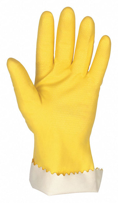 J4438 Chemical Gloves XL 12 in L Latex PR