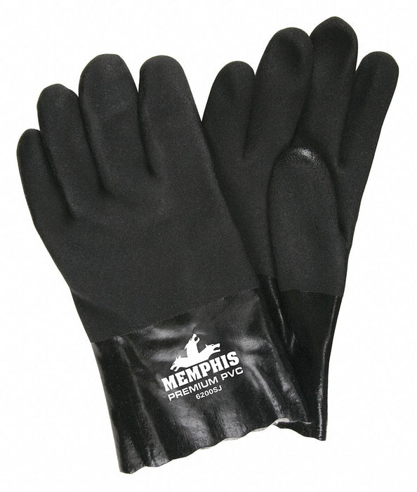 Chemical Gloves L 10 in L Blk PR