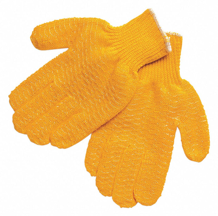 Knit Gloves 10 L Orange PK12