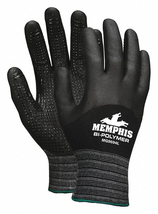 Coated Gloves Nylon L PK12