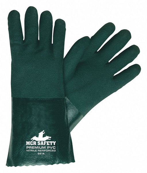 ChemResistantGloves Grn Gauntlet L PK12