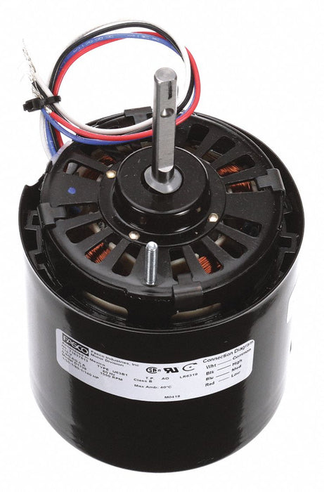 Motor 1/140 1/50 1/80 HP 1550 rpm 115V