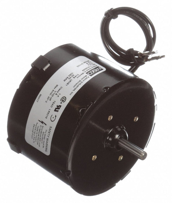 Motor 1/100 HP 1085 rpm 3.3 115V