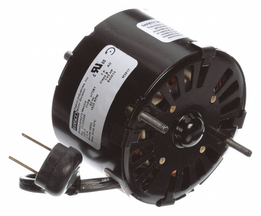 Motor 1/45 HP 1625 rpm 3.3 115V