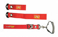 Hook-and-Loop Cinch Strap 16 in Red