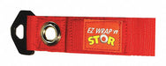 Hook-and-Loop Cable Wrap 4 in Red