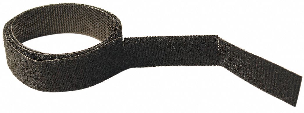 Perforated Back to Back Strap 75 ft Blk