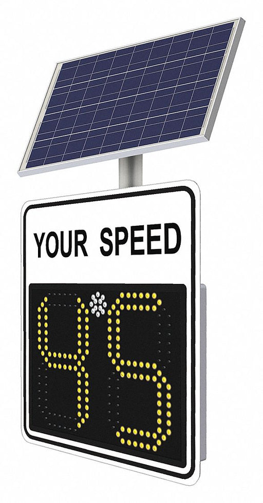 LED Radar Speed Sign Aluminum 28x28 