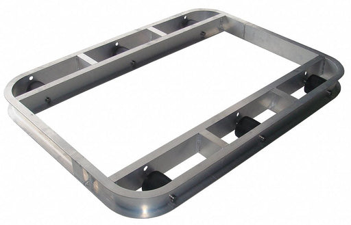Pallet Dolly Cap 4000 lb 48x42 Aluminum