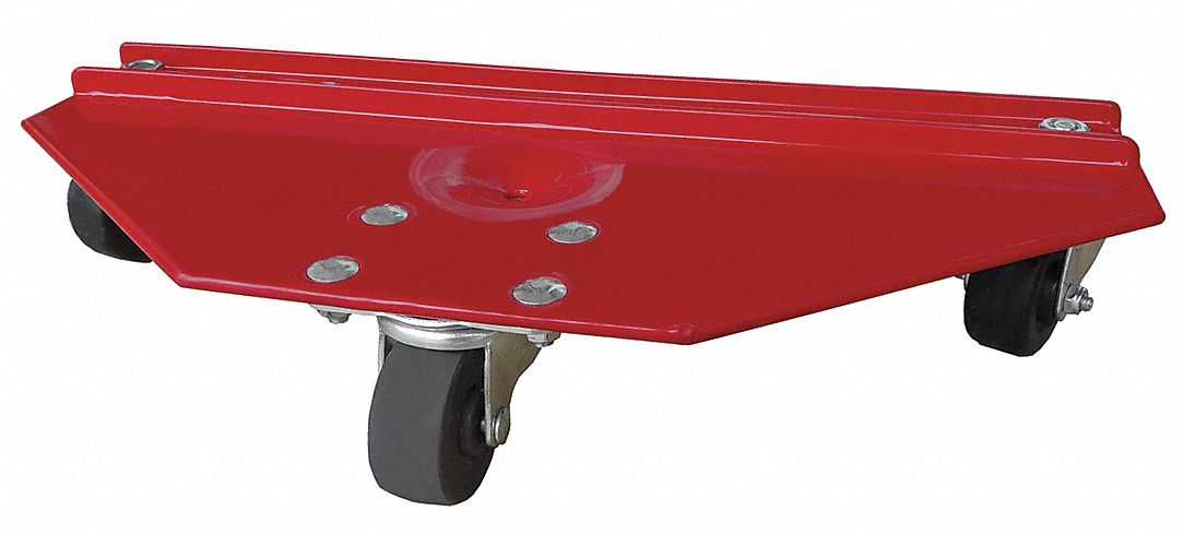 Cabinet Dolly Cap 400 lb 19-3/4x8 Steel