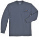 K7946 Long Sleeve T-Shirt Cotton Dk Navy XL