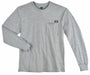 K7946 Long Sleeve T-Shirt Cotton Hthr Gry L
