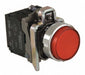H6941 IllumPushButton FullVolt Red 1NO/1NC