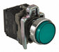 H6941 IllumPushButton FullVolt Green 1NO/1NC
