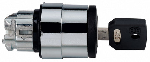 KeyedSelectorSwitch Black 2Pos 22mm