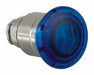 MushroomHeadPushButton Blu NoLamp 22mm
