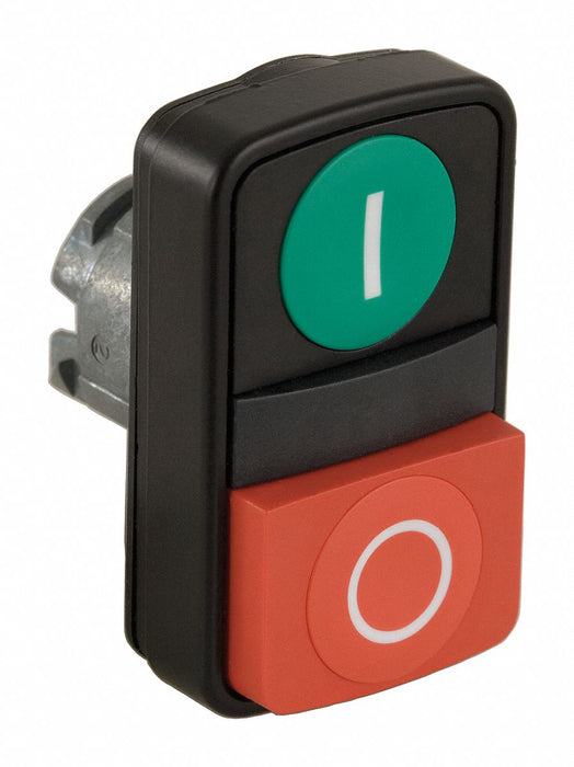 MultiheadOperator Grn Rd NonIllum 22mm