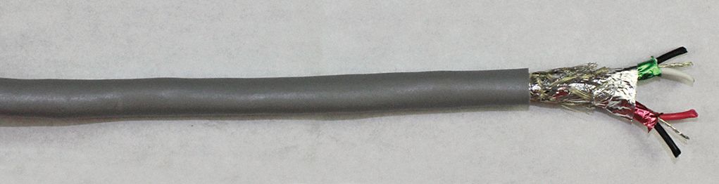 Data Cable 4 Wire Silver 1000ft