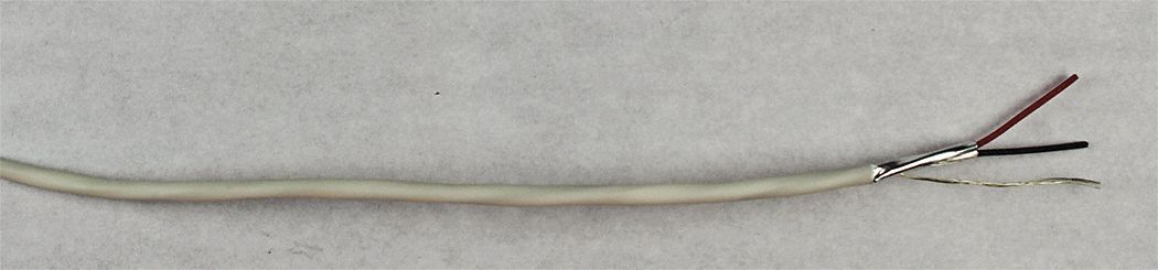 Data Cable Plenum 2 Wire Natural 1000ft