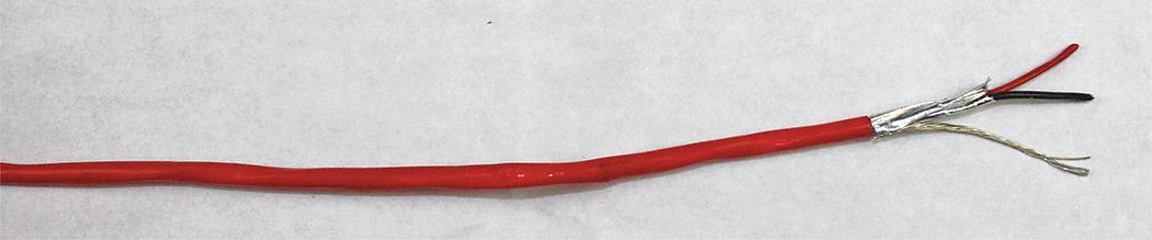 Data Cable Plenum 2 Wire Red 1000ft