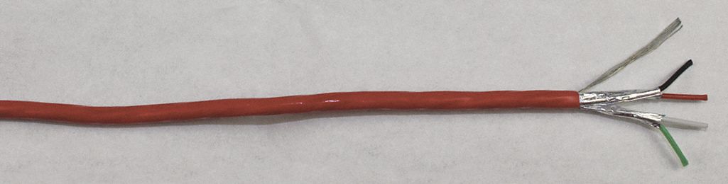 Data Cable Plenum 4 Wire Red 1000ft