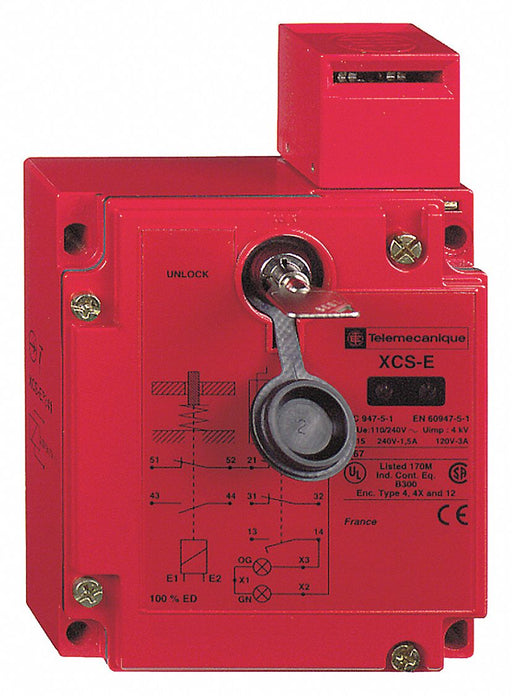 Safety Interlock Switch Zamak 1NO/2NC