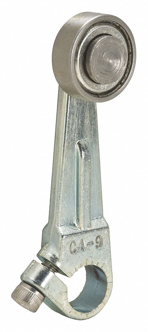 LmtSwtchLvrArm RotaryLvrRoller 1.5inArmL