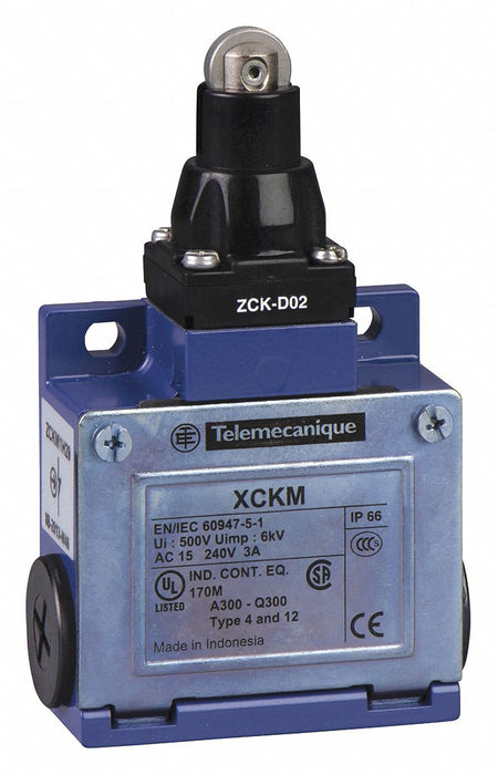 Limit Switch Roller Plunger 1NO/1NC