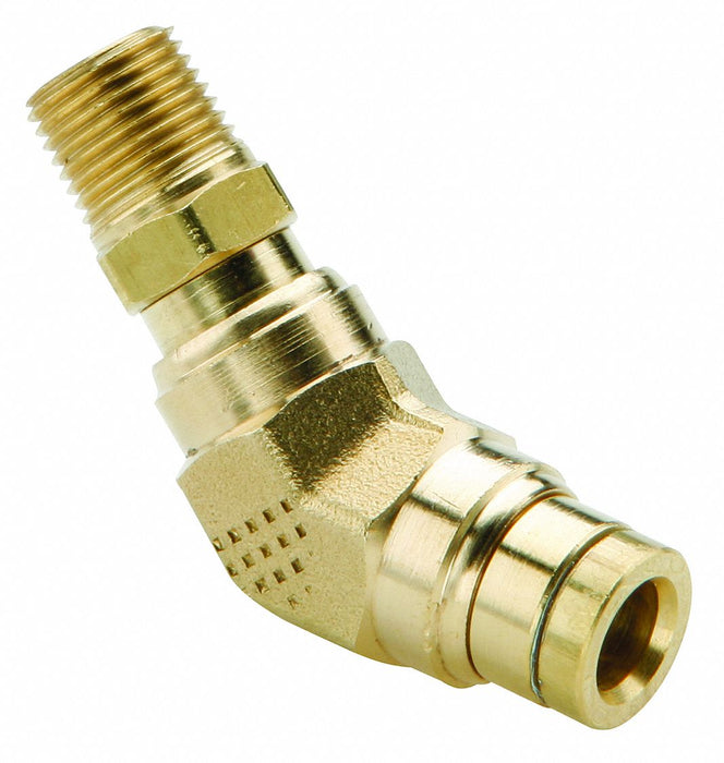 Elbow Brass Push-Fit3/8in MNPT3/8in