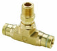 Tee MNPT 3/8  Tube 3/8  Push-Fit 3/8 