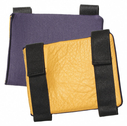 Knee Pad UNIV Hook/Loop Black/Yellow