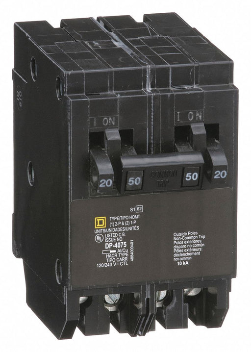 Tandem Circuit Breaker. 2-20 Amp
