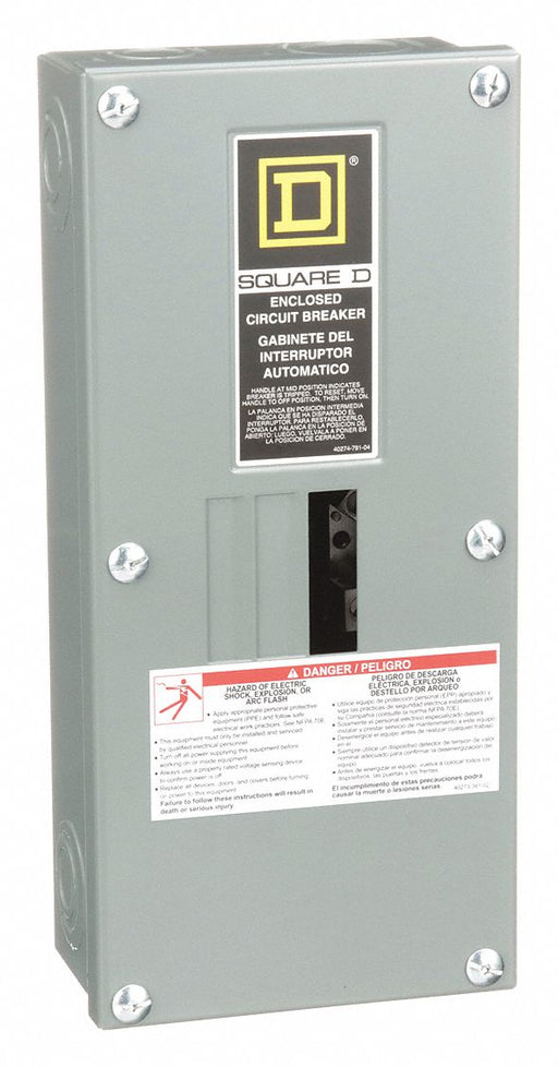 Enclosure Qo Cb 240V 100A Nema 1 Surface