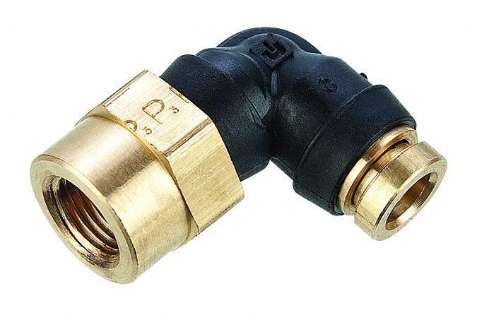 Elbow Brass Push-Fit1/2in FNPT1/2in