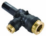 Tee Tube 3/8  3/8  Tube Stem 3/8 