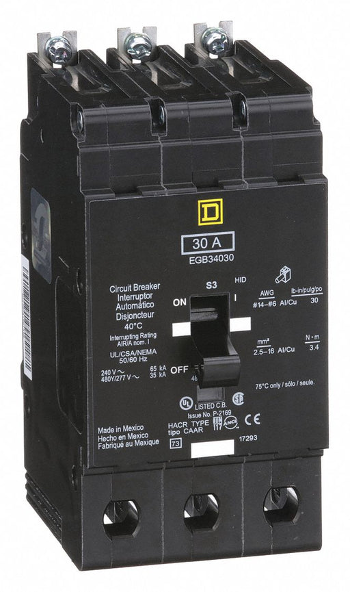 Miniature Circuit Breaker 30 A Lug