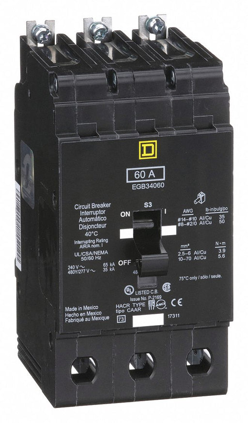 Miniature Circuit Breaker 480Y/277V 60A