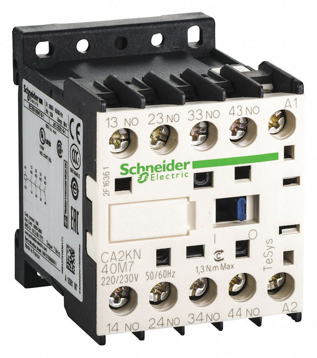 Control Relay 600Vac 10Amp Iec +Options